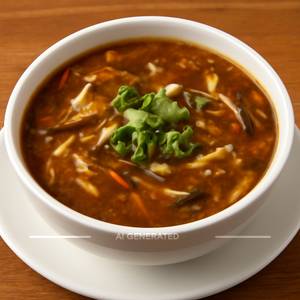 Chicken  hot and sour soup
