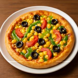 Veggie Corn Pizza