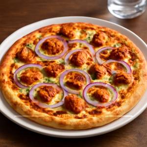 Tandoori Onion Pizza