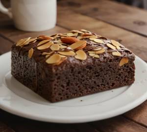 Almond brownie