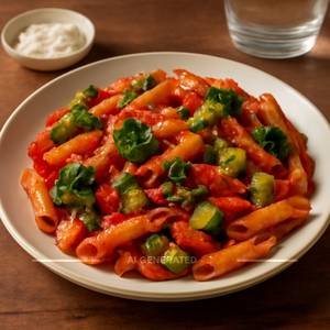 Veg Red Sauce Penne Pasta