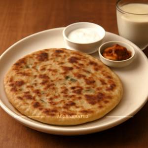 Aloo Pyaz Parantha