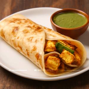 Paneer Chatpata Roll