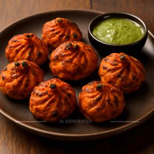 Tandoori Momos [8 Pieces]