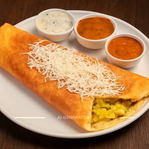 Double Cheese Masala Dosa