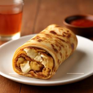 Double Anda Aloo Cheese Roll