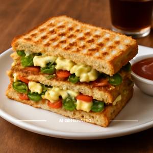 Veg Paneer Cheese Sandwich