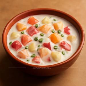 Fruit raita 