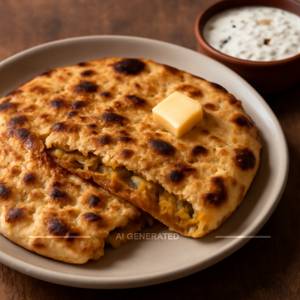 Tandoori Aloo Stuffed Naan