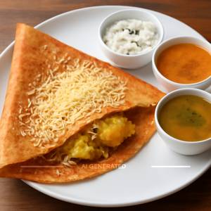 Cheese Mysore Masala Dosa