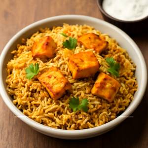 Paneer Tikka Biryani