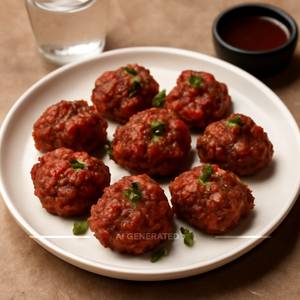Chicken Manchurian Dry (8 Pcs)