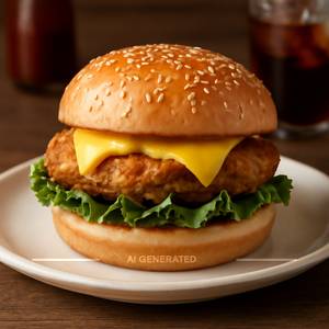 Chicken Cheese Burger