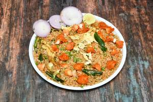 Chicken manchurian fried rice