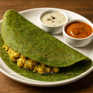 Palak Masala Dosa