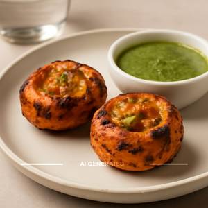 Stuffed Mushroom Tikka (Pack of 2)                     