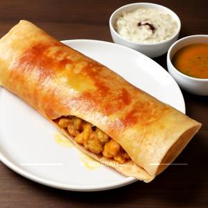 Butter Schezwan Masala Dosa