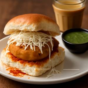 Masala Cheese Vada Pav