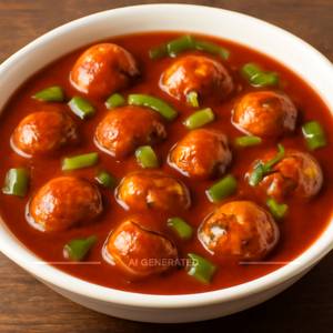 Mushroom Manchurian Gravy