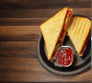 Vegetable grilled sandwich