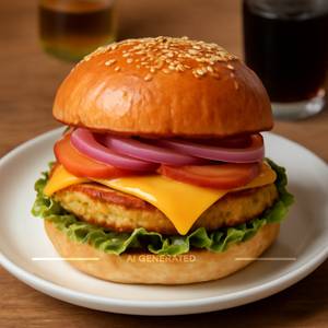 Cheese Paneer Burger
