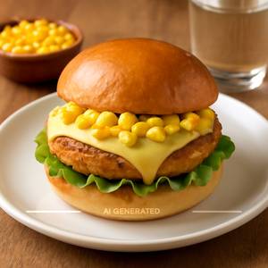 Corn Cheese Burger