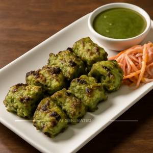 Chicken Pudina Tikka.