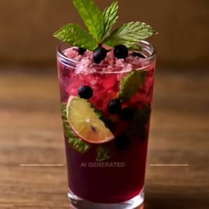 Black Currant Mojito