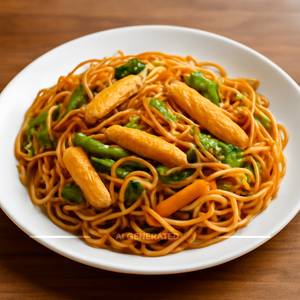 Baby corn noodles