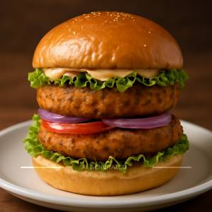 Double Tikki Burger