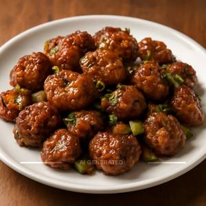 Mushroom Manchurian W/B