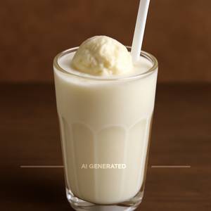Vanilla Shake with Vanilla Ice Cream