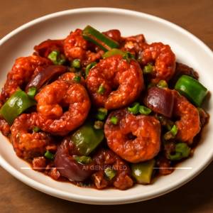 Chilly Prawns