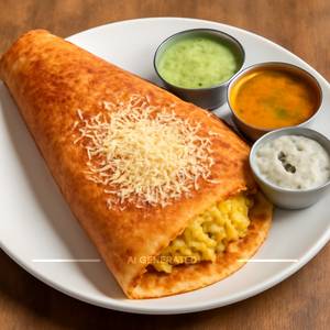 Cheese Mysore Masala Dosa