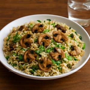 Mushroom Fried Rice