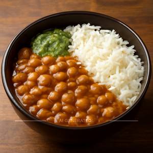 Chole Rice Bowl