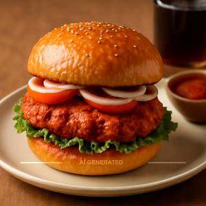 Chicken Tikka Burger          