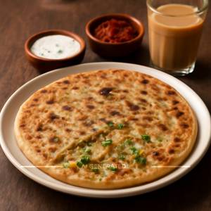 Aloo Pyaz Paratha