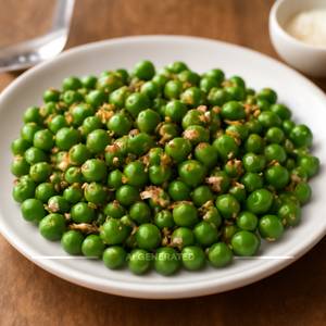 Green Peas Garlic Fry