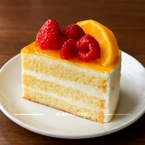 Fresh fruit cake