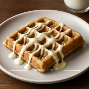 White Chocolate Waffle