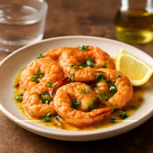 Butter Garlic Prawns