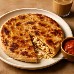 Paneer Pyaaz Paratha