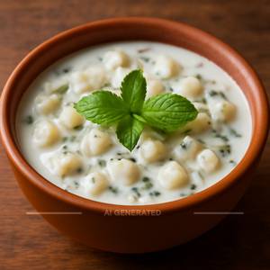 Aloo Pudina Raita 
