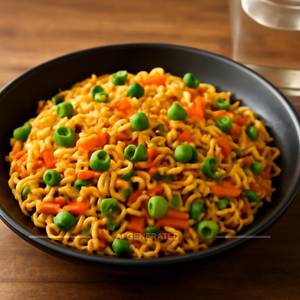 Veg fried maggi