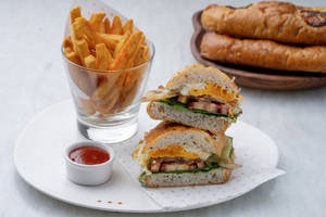 Bacon, Egg & Cheese Focaccia Sw With Mustard Mayo