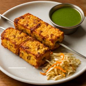 Paneer achari kebab (Pack of 2)                     
