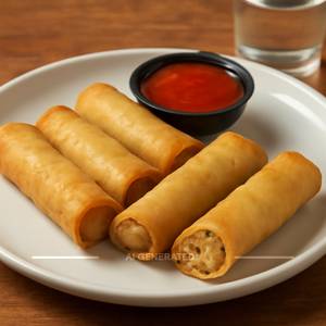 Chicken Spring Rolls [5 Pieces]