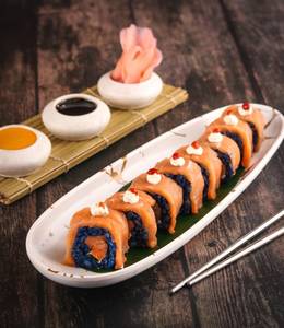 Spicy Salmon Cream Cheese Philly Roll