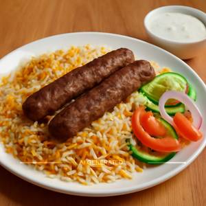 Egg Biryani And Raita With Salad